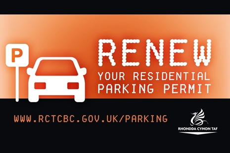 Renewal of permits for those living in a residential parking zone