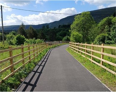 Rhondda Fach Active Travel phase one complete 2