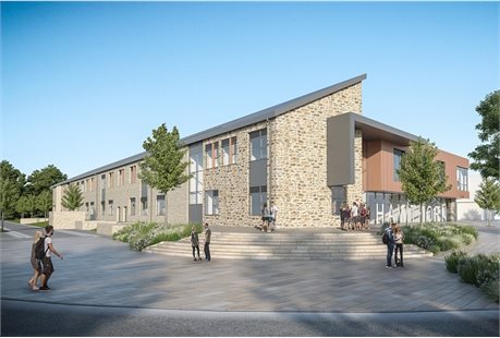 The Hawthorn school development depicted in an artist impression