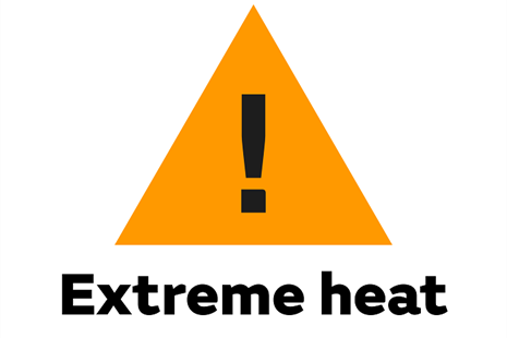 Extreme Heat Weather Warning